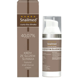 Snailmed Krem modelujący na trądzik ze śluzem ślimaka.