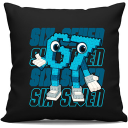 Six seven 67 - Italian Brainrot - czarna