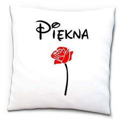 Poduszka dla Zakochanych Piękna i Bestia