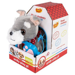 SMILY PLAY Maskotka Piesek na smyczy Zyskaj