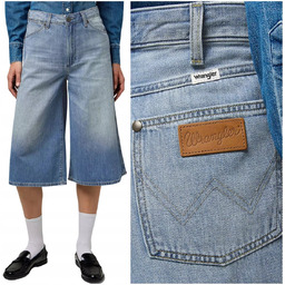 Wrangler THE CULOTTE kuloty wysokie damskie szorty krótkie