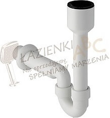 GEBERIT 152.701.11.1 Syfon zlewowy biały d50