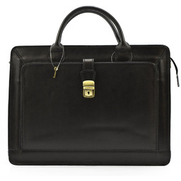 Damska skórzana aktówka torba do pracy Vera Pelle