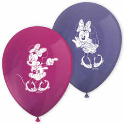 Balony urodzinowe Myszka Minnie - 28 cm -