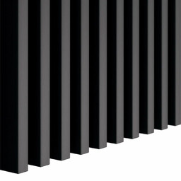 Elior Lamele ścienne 15 szt. czarny mat B8-A62