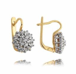 Złote kolczyki PB84K