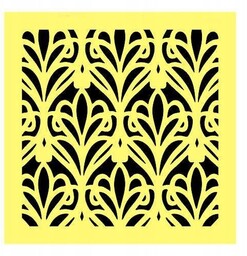 SZABLON MASKA 16x16cm - ornament scrapbooking decoupage