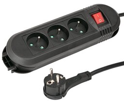Hama Comfort 3 gniazd, 3m