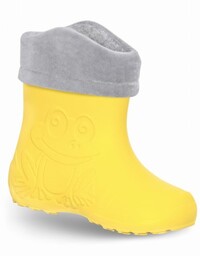 ZETPOL kalosze dziecięce EVA Frog Yellow z wkładem