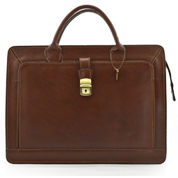 Damska skórzana aktówka torba do pracy Vera Pelle