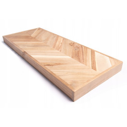 Półka Blat Drewniany Akacja jodełka Chevron Diy 123