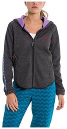bluza BENCH - Big Gauge Knit Anthracite Marl