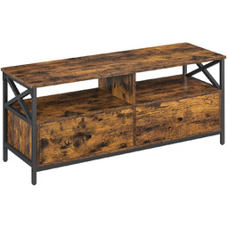 Edinos Loftowa szafka pod telewizor z 2 szufladami