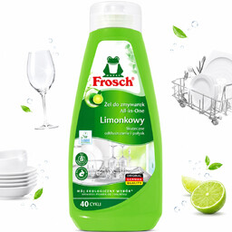 Frosch Żel Do Zmywarek All In One Limonkowy