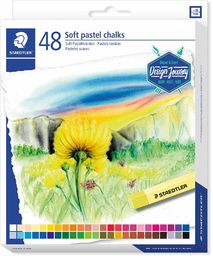 STAEDTLER 2430 C48 miękkie kredki pastelowe (wysoki stopień