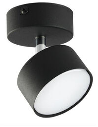 Lampa sufitowa CLARK BLACK 1x GX53 szer.11 cm