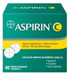 Aspirin C 400 mg + 240 mg, 40