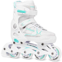 Rolki Regulowane Raven Spirit White/Mint 37-40
