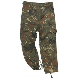 Spodnie Dziecięce wędkarskie Taktyczne bojówki Flecktarn r. 152