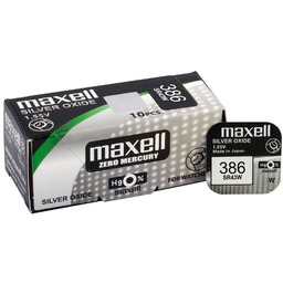 Bateria srebrowa mini Maxell 301 / 386 /