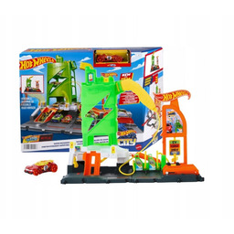 Hot Wheels City Superstacja ładowania samochodów
