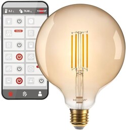 Brennenstuhl Connect WiFi Filament LED Lampa Globe (żarówka