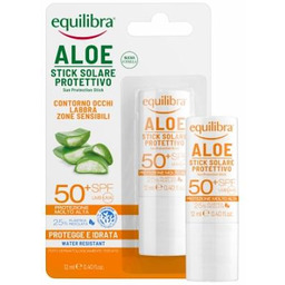 EQUILIBRA ALOE Solare Aloesowy Sztyft Przeciwsłoneczny SPF50+, 10ml