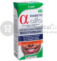 ALFA DIABETIC Fresh 200ml - specjalistyczna płukanka