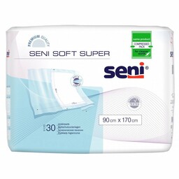 Podkłady higieniczne Seni Soft Super 30 szt., 90x170cm