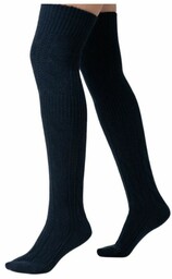 Steven Ciepłe, damskie zakolanówki z wełną,, boho, bezszwowe