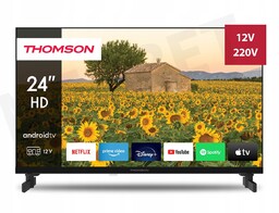 Telewizor Smart 12V 24 Cale Thomson 24HA2S13 Bluetooth