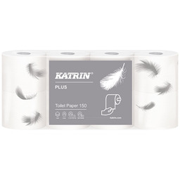 Papier toaletowy Katrin Plus Toilet 150 56 rolek