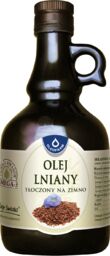 Oleofarm Oleje Świata Olej lniany, tłoczony na zimno,
