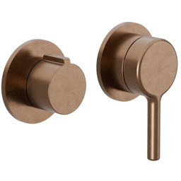 Excellent Pi bateria wannowo-prysznicowa podtynkowa, 2 funkcyjna miedź