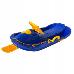 Sanki Ślizg z podparciem dla dzieci z kierownicą