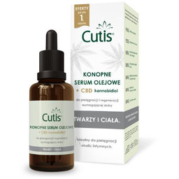 CUTIS Konopne serum olejowe + CBD, 50ml