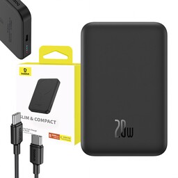 Baseus Magnetyczny Powerbank Magsafe 5000MAH Ładowanie Indukcyjne Qc