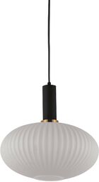 LAMPA WISZĄCA LOFT BIAŁO-CZARNA FLORI