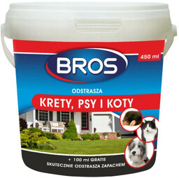 Bros-odstraszacz krety, psy i koty 350ml