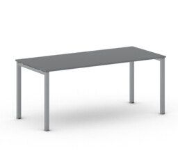Biurko METAL, 180x80 cm, grafit