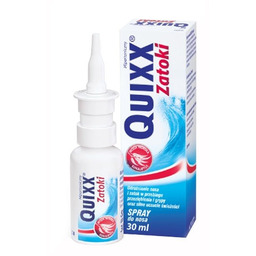 QUIXX Zatoki hipertoniczny spray do nosa, 30 ml