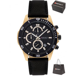 Zegarek Perfect W502CH-03 męski chronograf 46 mm