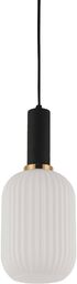LAMPA WISZĄCA LOFT BIAŁO-CZARNA RICO