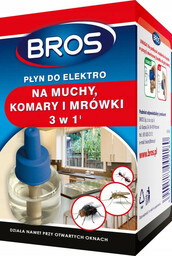 Bros-płyn 3w1 na muchy komary i mrówki