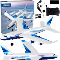 Samolot Styropianowy Pasażerski Latający Zdalnie Sterowany Rc Duży