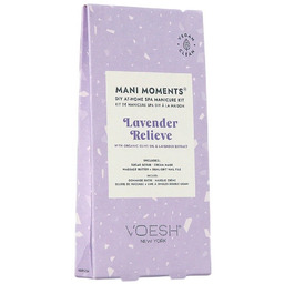 Mani Moments Lavender Relieve zestaw do manicure peeling