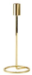 Villa Collection AMAT Świecznik 23 cm Złoty