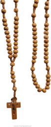 Różaniec drewniany
