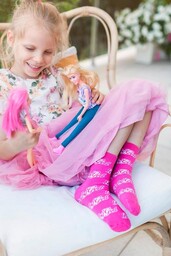 Skarpetki dziecięce w najmodniejszych kolorach Baby Girl Milena