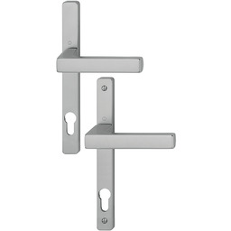 Toulon - Komplet klamek na szyldzie 24 mm,